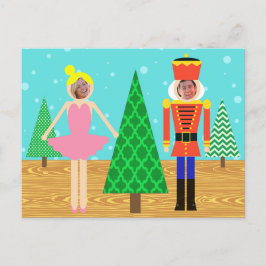 レトロクリスマストイパレード写真はがき シーズンポストカード