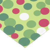 レトロクリスマスドットテーブルランナー ショートテーブルランナー (コーナー)