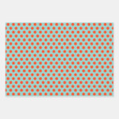 レトロクリスマスパッケージラッピング紙セット ラッピングペーパーシート (正面2)