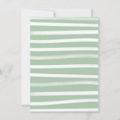 レトロクリスマスパーティーオーナメント招待状 招待状 (裏面)