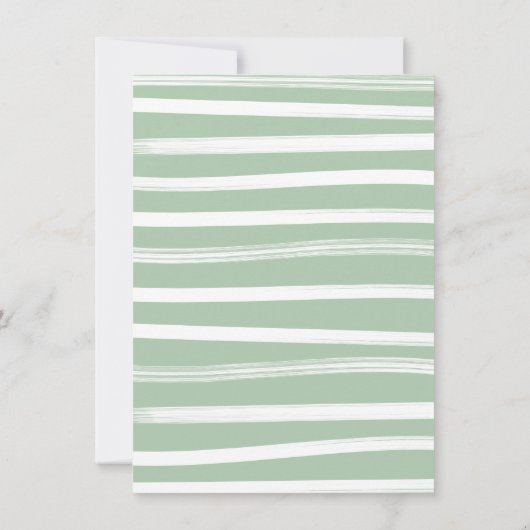 レトロクリスマスパーティーオーナメント招待状 招待状 (裏面)