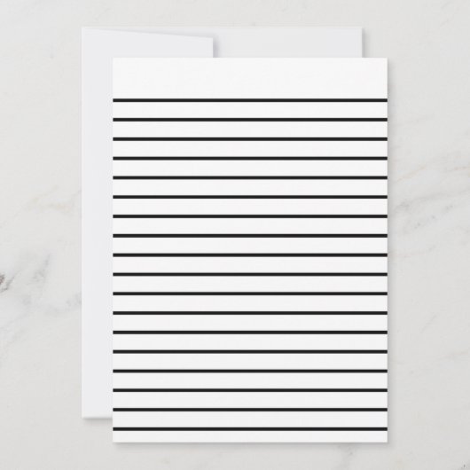 レトロクリスマスフィルターなしピンナップ サンキューカード (裏面)