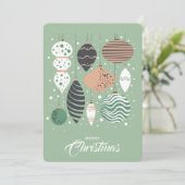 レトロクリスマスフラット シーズンカード (スタンド正面)