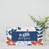 レトロクリスマスフラワーレッドブルーシルバースペシャル (スタンド正面)