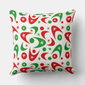 レトロクリスマスブーメラン クッション (裏面)