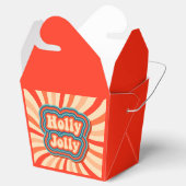 レトロクリスマスホリデーズホリーすてきタイポグラフィ フェイバーボックス (オープン)