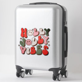 レトロクリスマスホリーすてきビベストレンディーホリデー シール