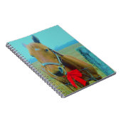 レトロクリスマスホース ノートブック (右側)