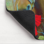 レトロクリスマスホース マウスパッド (コーナー)