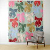 レトロクリスマスボウズコケット タペストリー (インサイチュ)