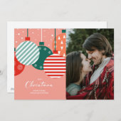 レトロクリスマスボーブルクラシックズ – チャーム シーズンカード (正面/裏面)