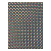 レトロクリスマスボーリングパターン テーブルクロス (正面)