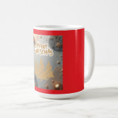レトロクリスマスマグ コーヒーマグカップ (正面右)