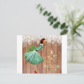 レトロクリスマスミスタントーキスホリデーポストカード シーズンポストカード (スタンド正面)