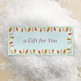 レトロクリスマスライトギフト券