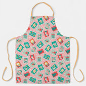 レトロクリスマス切手 エプロン (正面)