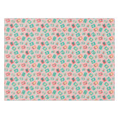 レトロクリスマス切手 テーブルクロス (正面(横))