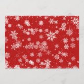 レトロクリスマス赤トラック素朴5 PHOTO Greeting シーズンカード (裏面)