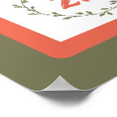 レトロクリスマス降臨暦2023ポスター ポスター (角)