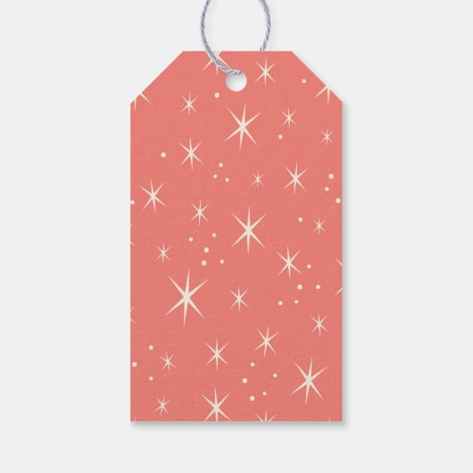 レトロクリスマス1958ギフトラベルカスタマイズ-It! ギフトタグ (裏面)