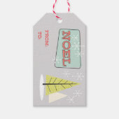 レトロクリスマス1958ノールギフトラベルカスタマイズ-It! ギフトタグ (正面)