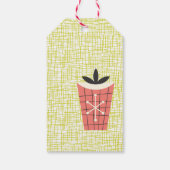 レトロクリスマス1958喜びギフトラベルカスタマイズ-it! ギフトタグ (裏面)