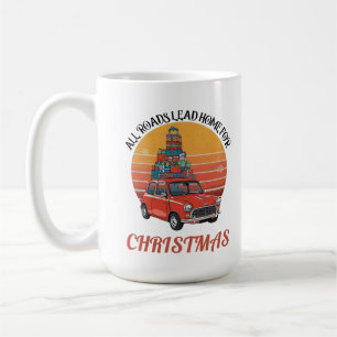 レトロクリスマス コーヒーマグカップ