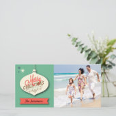 レトロクリスマス シーズンカード (スタンド正面)