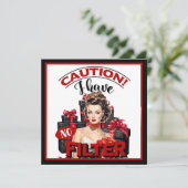 レトロクリスマス スイート&ツイステッド ピンアップ シーズンカード (スタンド正面)