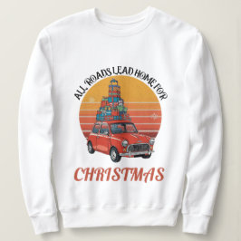 レトロクリスマス スウェットシャツ