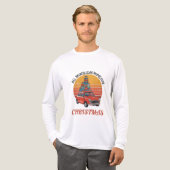 レトロクリスマス トライブレンドＴシャツ (正面全体)