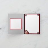 レトロクリスマス ノーフィルターピンアップ サンキューカード (内部)