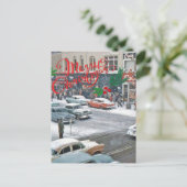 レトロクリスマス ポストカード (スタンド正面)