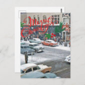 レトロクリスマス ポストカード (正面/裏面)