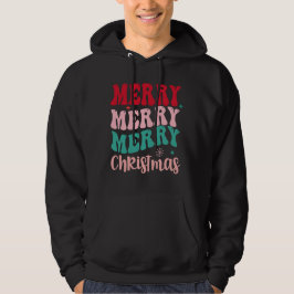 レトロクリスマス メリークリスマス パーカ