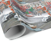 レトロクリスマス ラッピングペーパー (ロールコーナー)