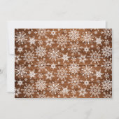 レトロクリスマス 赤いトラックの郷土風 3枚写真のグリーティング シーズンカード (裏面)