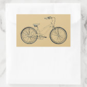 レトロクルーザー 長方形シール (バッグ)