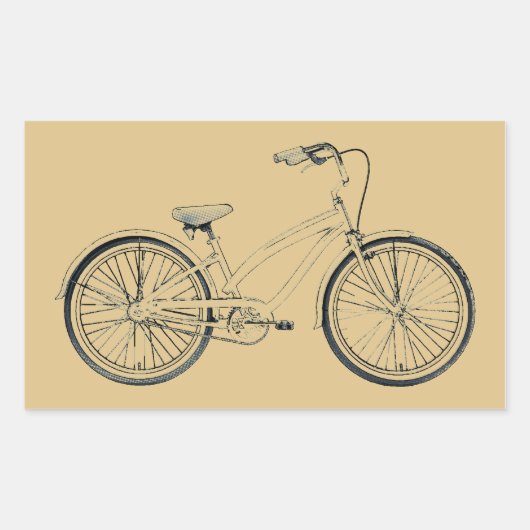 レトロクルーザー 長方形シール (正面)