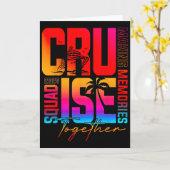 レトロクルーズスクワッド2025 思い出を作ろう カード (黄色い花)