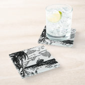 レトロクルーズ船 ガラスコースター (アングル)