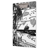 レトロクルーズ船 クリップボード (左)