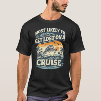 レトロクルーズTシャツ 面白いクルーズウェア Tシャツ