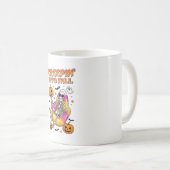 レトロクレープイン秋ハロウィーン コーヒーマグカップ (正面右)