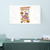 レトロクレープイン秋ハロウィーン 横断幕 (トレードショー)