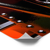 レトロクロップ玩具ロボット04ポスター ポスター (角)