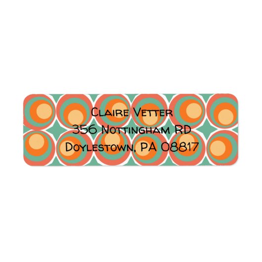 レトロクローバー ラベル (正面)