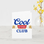 レトロクールおじいちゃんクラブ ファミリーマッチング 父の日のD カード (黄色い花)