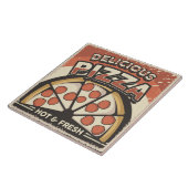 レトロクールなピザのホームビジネスの創作 タイル (側面)