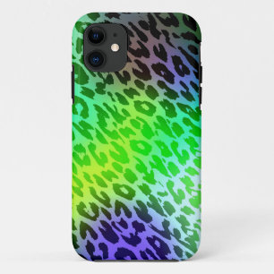 レトロクールアニマルプリントのヒョウ皮 iPhone 11 ケース